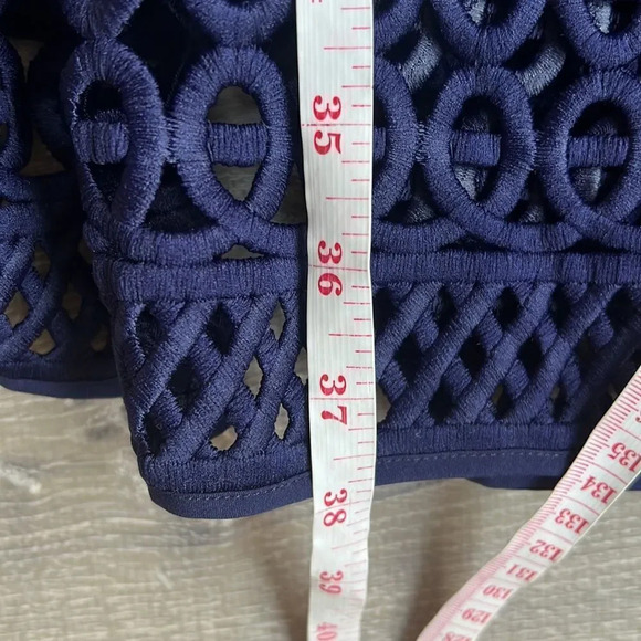 TED BAKER Dayzey Lace Paneled Dress - Picture 15 of 16